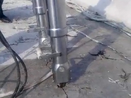 發(fā)潤(rùn)機(jī)械橋面拆除視頻